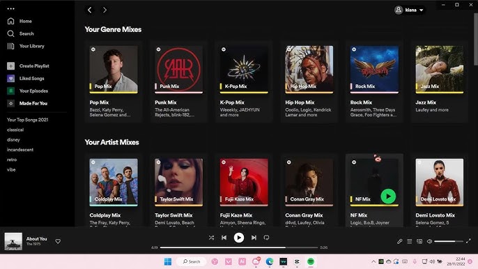 Spotify Personalized Playlist